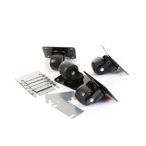 CASTOR, SET/4, 2-1/2" KIT, PLATFORM  2 1/2" DIAMETER  (4" X 5-1/8" PLATFORM)(SKU - 881029)