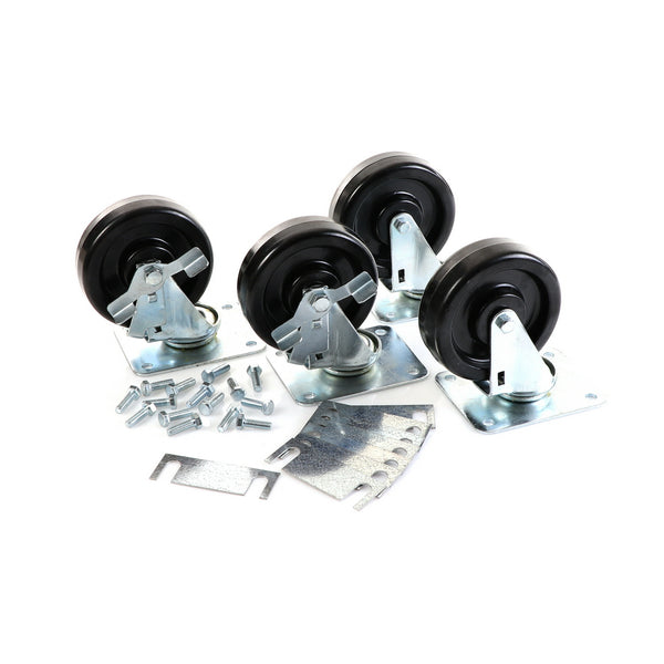CASTOR KIT TBR/TDR 5" SET OF 4 (SKU - 808946)