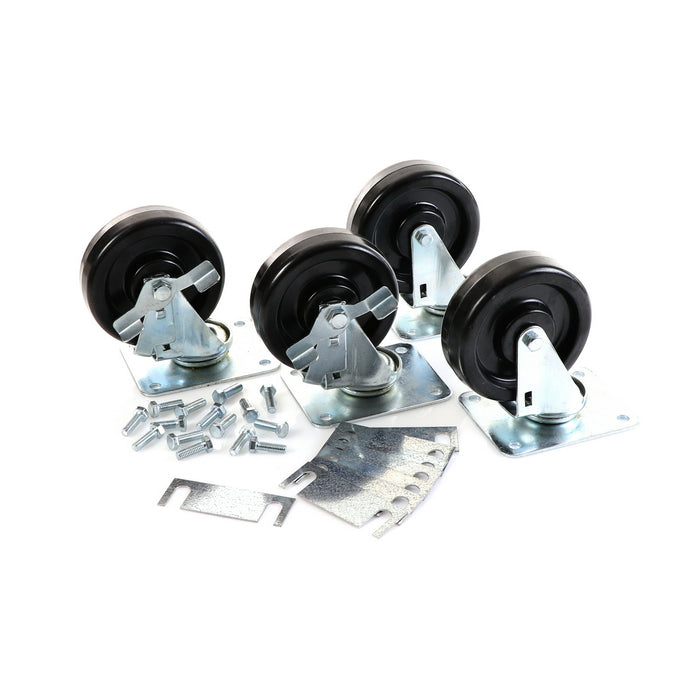 CASTOR KIT TBR/TDR 5" SET OF 4 (SKU - 808946)
