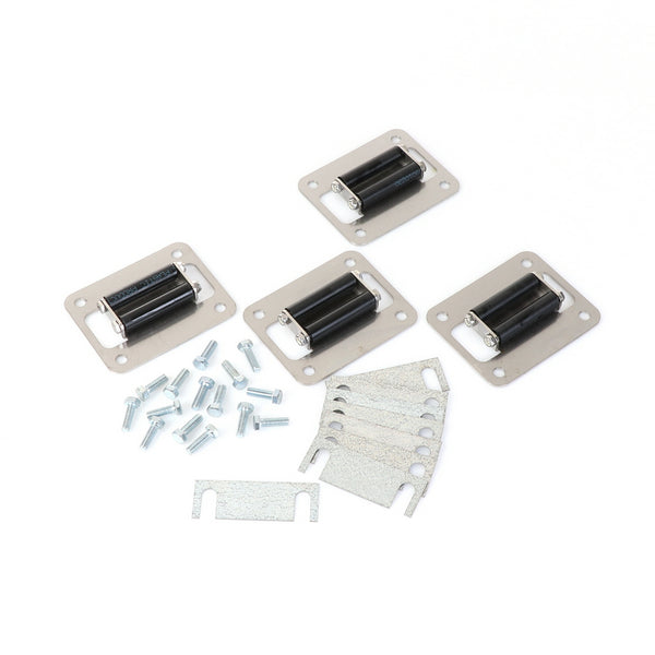 CASTOR KIT TBR/TDR 1" SET OF 4 (SKU - 808938)