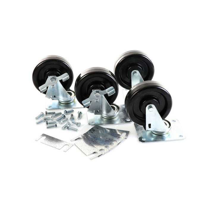 CASTOR KIT TBR/TDR 5" SET OF 4 (SKU - 808946)