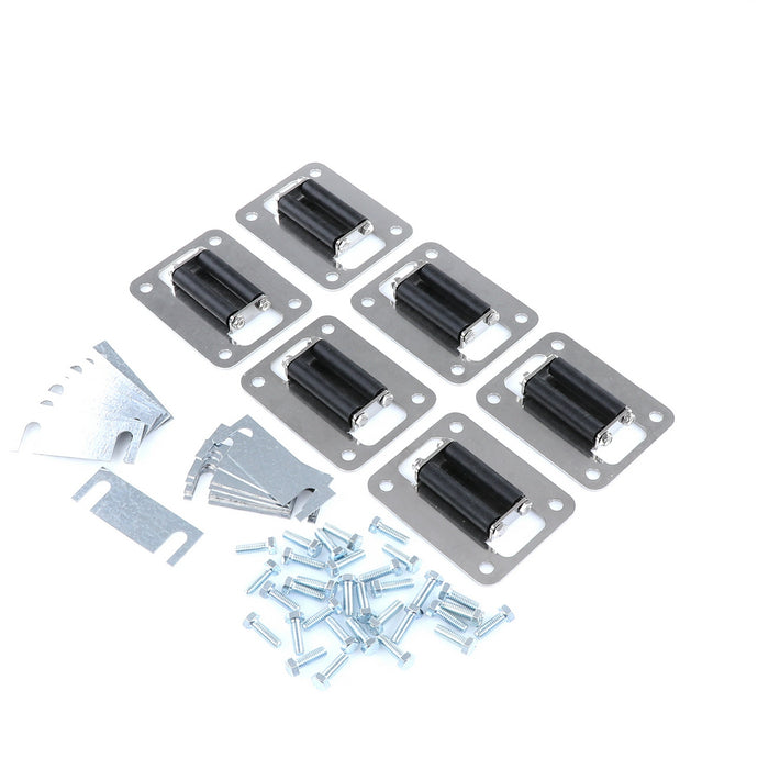 CASTOR KIT SET OF 6-1"(SKU - 809740)
