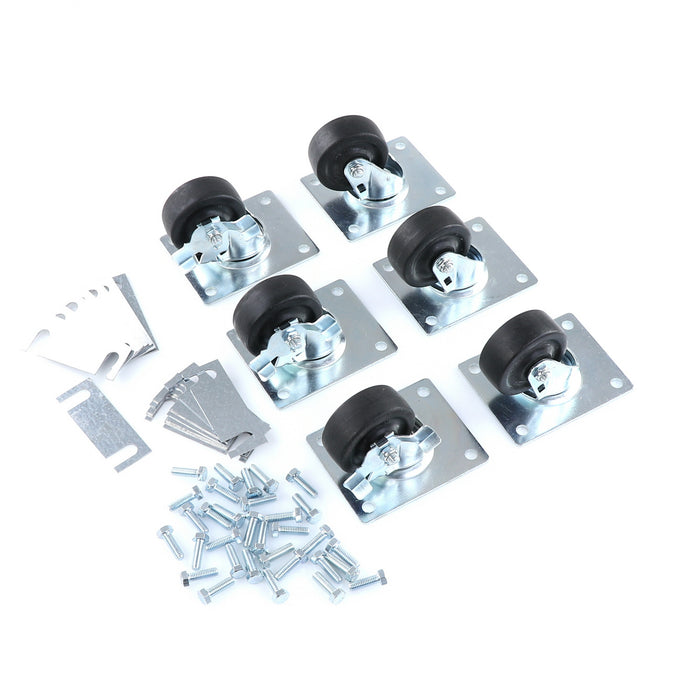 CASTOR KIT SET OF 6-3"(SKU - 809744)