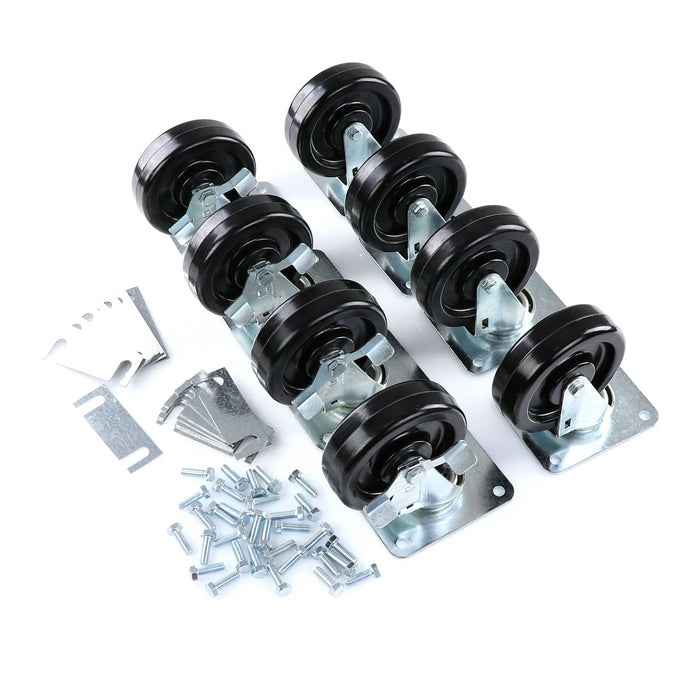 CASTOR KIT SET OF 8-5" (SKU - 809749)