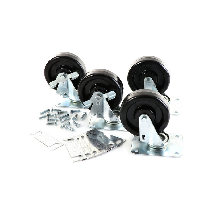 CASTOR KIT TBR/TDR 5" SET OF 4 (SKU - 808946)