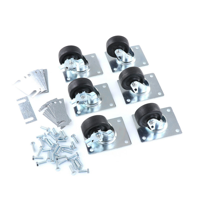 CASTOR KIT SET OF 6-3"(SKU - 809744)