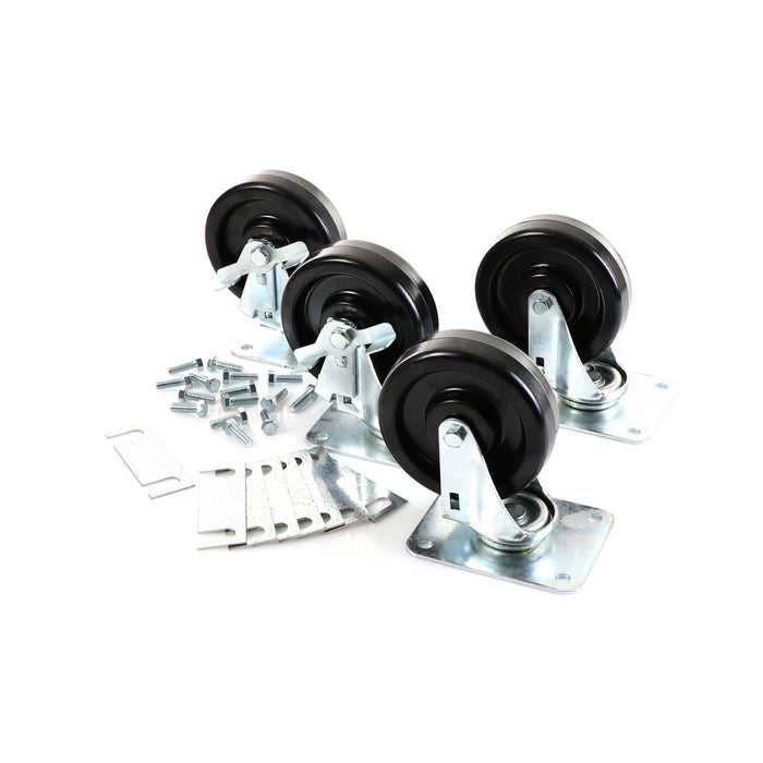 CASTOR KIT TBR/TDR 5" SET OF 4 (SKU - 808946)