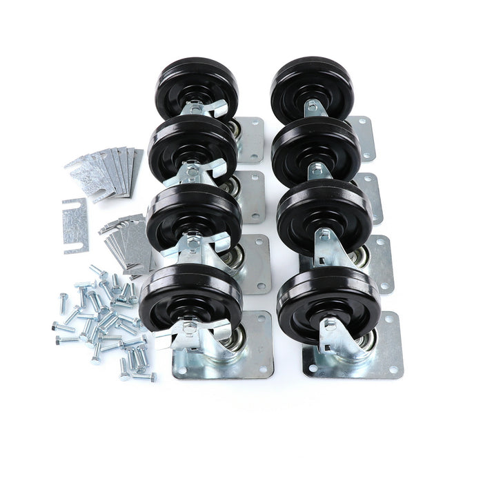 CASTOR KIT SET OF 8-5" (SKU - 809749)