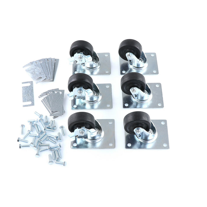 CASTOR KIT SET OF 6-3"(SKU - 809744)