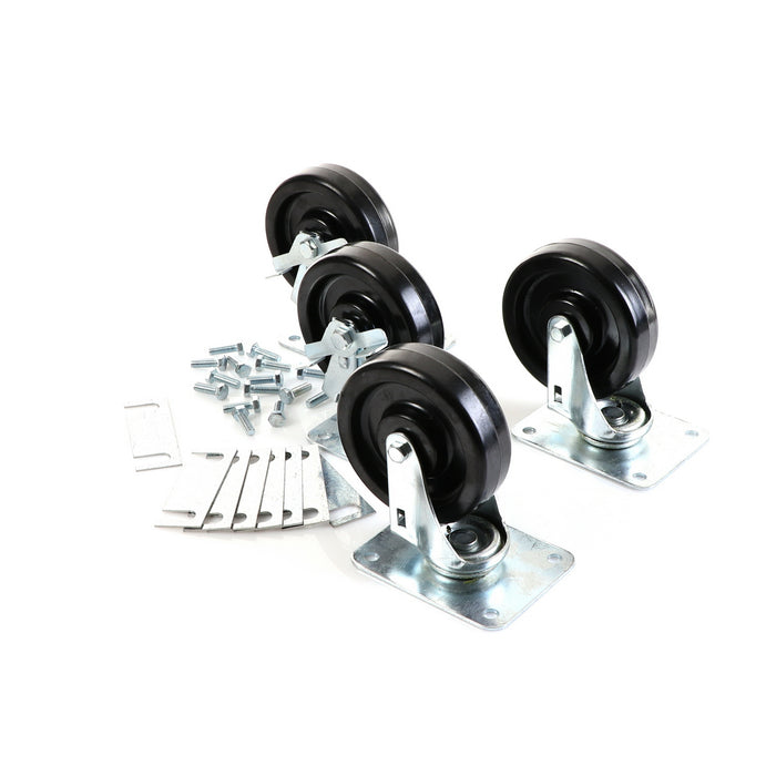 CASTOR KIT TBR/TDR 5" SET OF 4 (SKU - 808946)