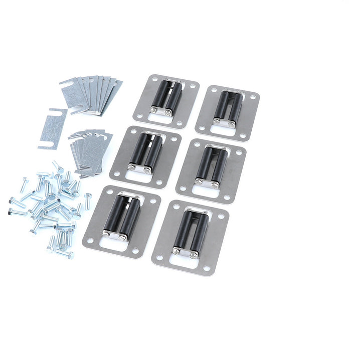 CASTOR KIT SET OF 6-1"(SKU - 809740)