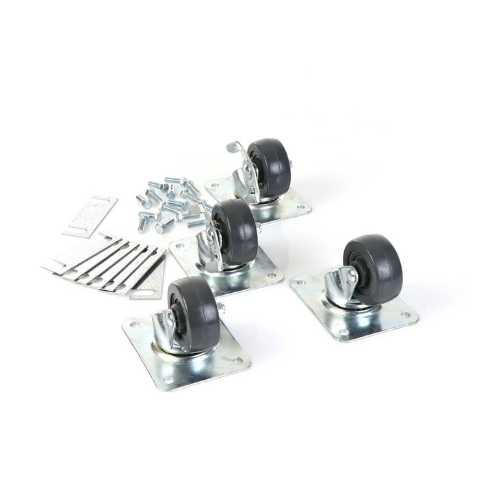 CASTOR KIT TBR/TDR 3" SET OF 4(SKU - 808942)