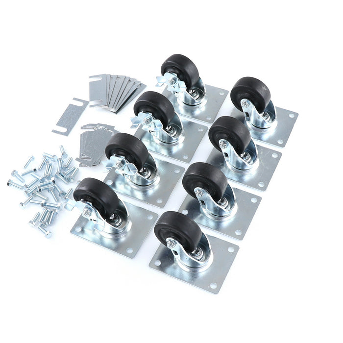 CASTOR KIT SET OF 8-3" (SKU - 809745)