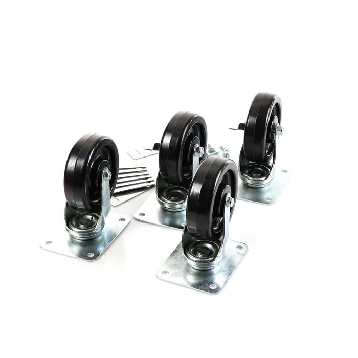 CASTOR KIT TBR/TDR 5" SET OF 4 (SKU - 808946)