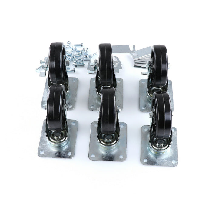 CASTOR KIT SET OF 6-5"(SKU - 809748)