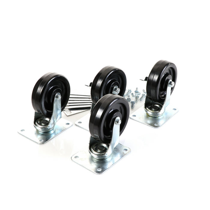 CASTOR KIT TBR/TDR 5" SET OF 4 (SKU - 808946)