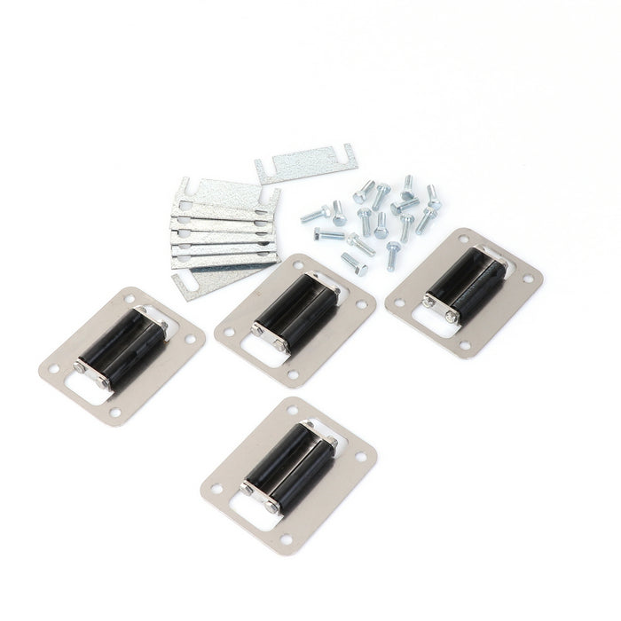 CASTOR KIT TBR/TDR 1" SET OF 4 (SKU - 808938)