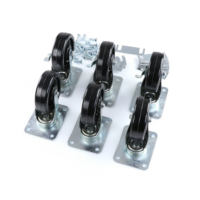 CASTOR KIT SET OF 6-5"(SKU - 809748)