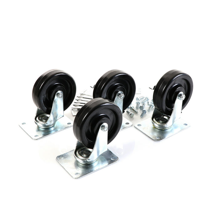 CASTOR KIT TBR/TDR 5" SET OF 4 (SKU - 808946)