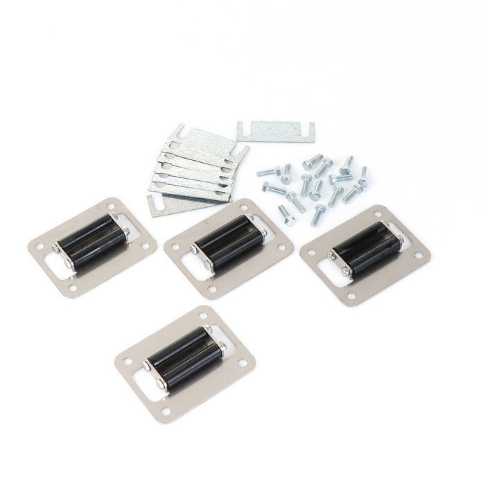 CASTOR KIT TBR/TDR 1" SET OF 4 (SKU - 808938)