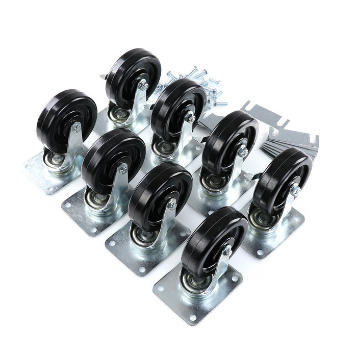 CASTOR KIT SET OF 8-5" (SKU - 809749)