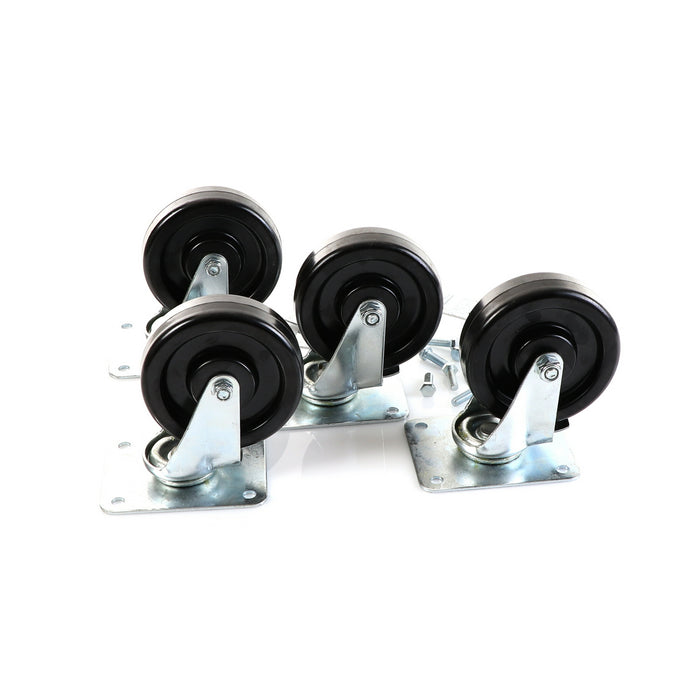 CASTOR KIT TBR/TDR 5" SET OF 4 (SKU - 808946)