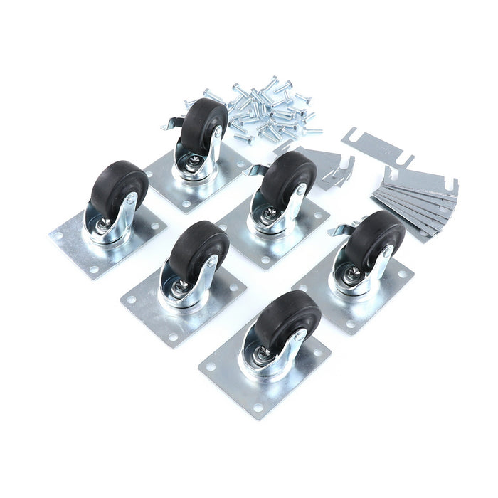 CASTOR KIT SET OF 6-3"(SKU - 809744)
