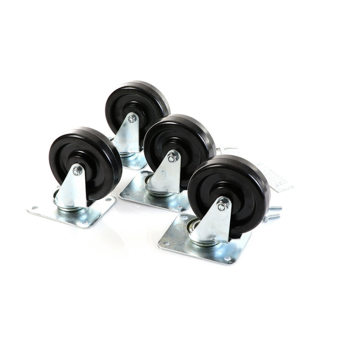 CASTOR KIT TBR/TDR 5" SET OF 4 (SKU - 808946)