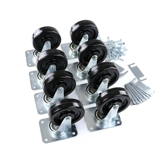 CASTOR KIT SET OF 8-5" (SKU - 809749)