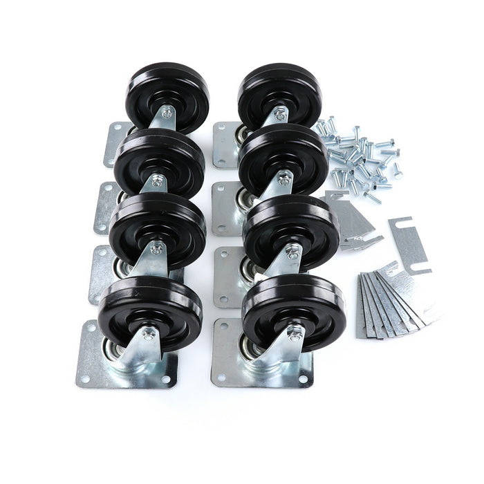 CASTOR KIT SET OF 8-5" (SKU - 809749)