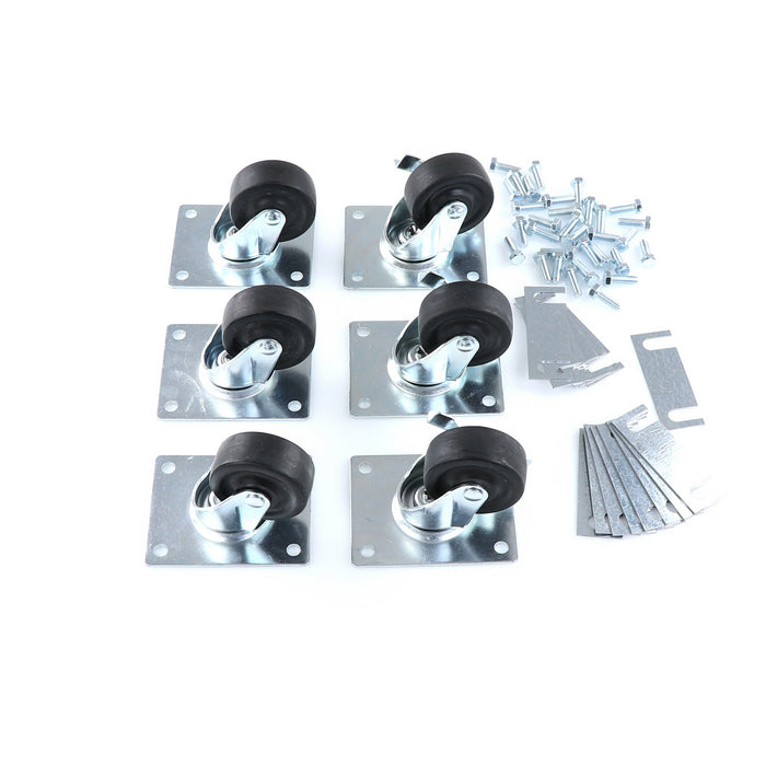 CASTOR KIT SET OF 6-3"(SKU - 809744)