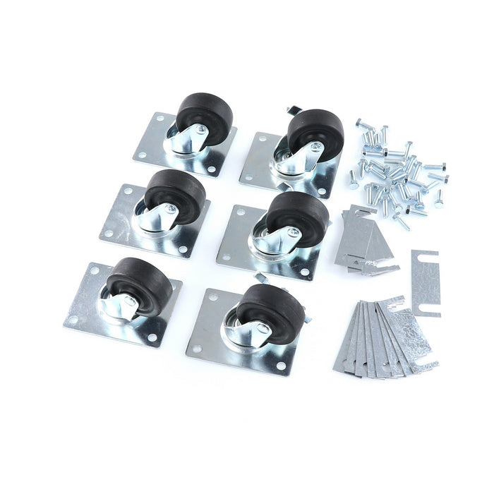 CASTOR KIT SET OF 6-3"(SKU - 809744)