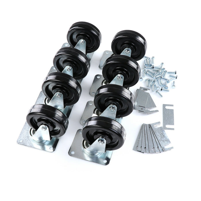 CASTOR KIT SET OF 8-5" (SKU - 809749)