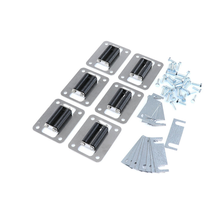 CASTOR KIT SET OF 6-1"(SKU - 809740)
