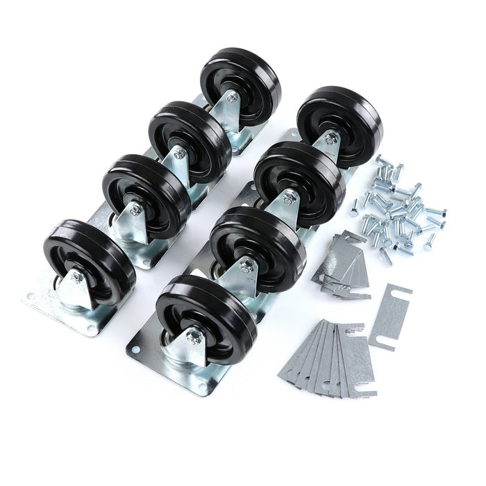 CASTOR KIT SET OF 8-5" (SKU - 809749)