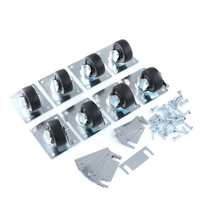 CASTOR KIT SET OF 8-3" (SKU - 809745)