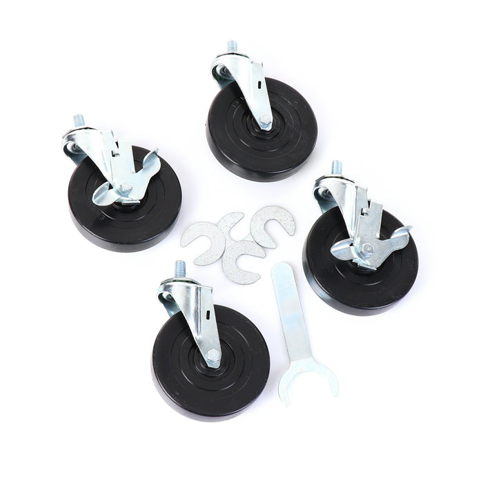 Castors, Set of 4, 5" Wheel Diameter(SKU - 830282)