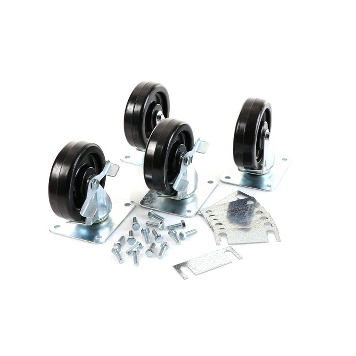 CASTOR KIT TBR/TDR 5" SET OF 4 (SKU - 808946)