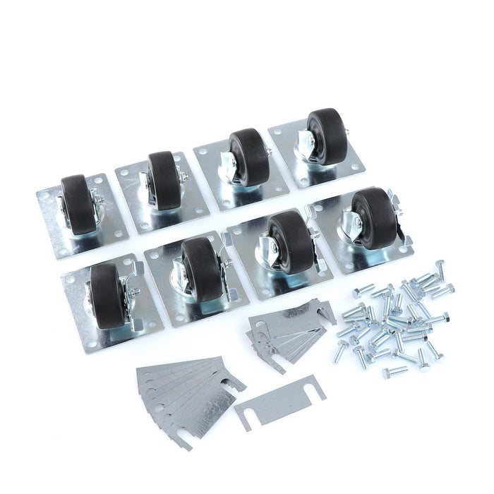 CASTOR KIT SET OF 8-3" (SKU - 809745)
