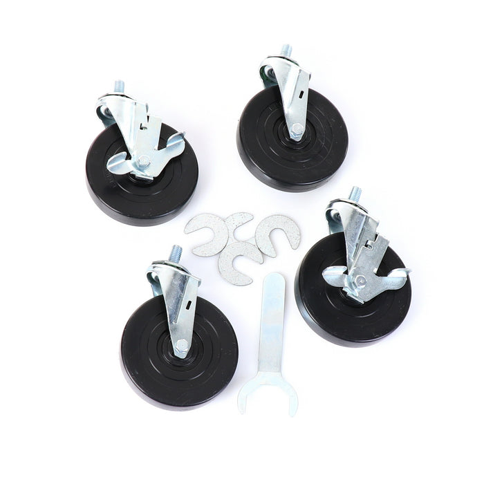 Castors, Set of 4, 5" Wheel Diameter(SKU - 830282)