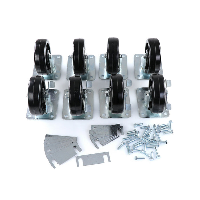 CASTOR KIT SET OF 8-5" (SKU - 809749)