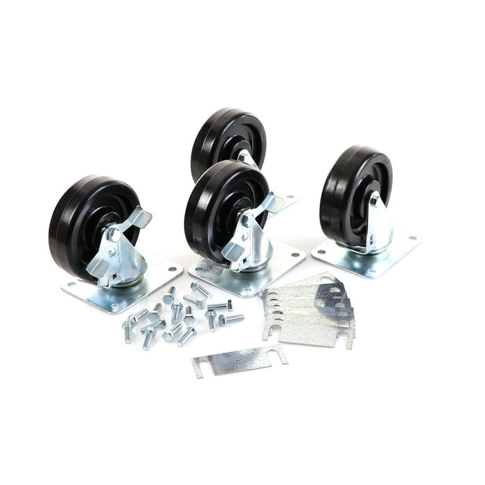 CASTOR KIT TBR/TDR 5" SET OF 4 (SKU - 808946)