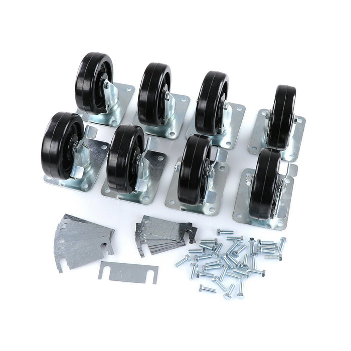 CASTOR KIT SET OF 8-5" (SKU - 809749)