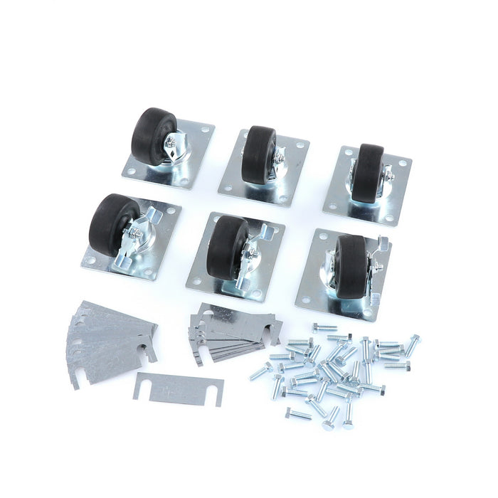 CASTOR KIT SET OF 6-3"(SKU - 809744)