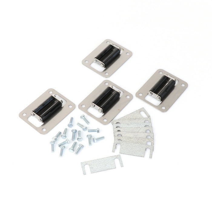 CASTOR KIT TBR/TDR 1" SET OF 4 (SKU - 808938)