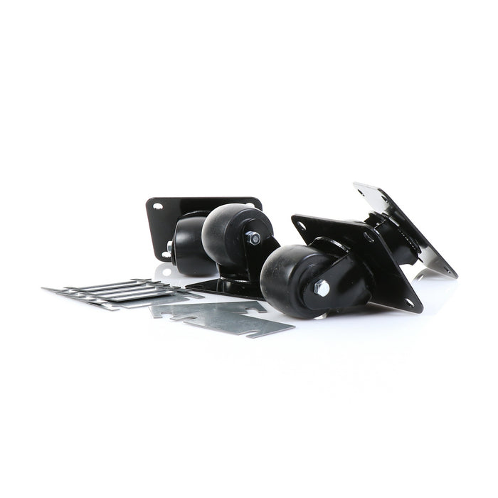 CASTOR, SET/4, 2-1/2" KIT, PLATFORM  2 1/2" DIAMETER  (4" X 5-1/8" PLATFORM)(SKU - 881029)