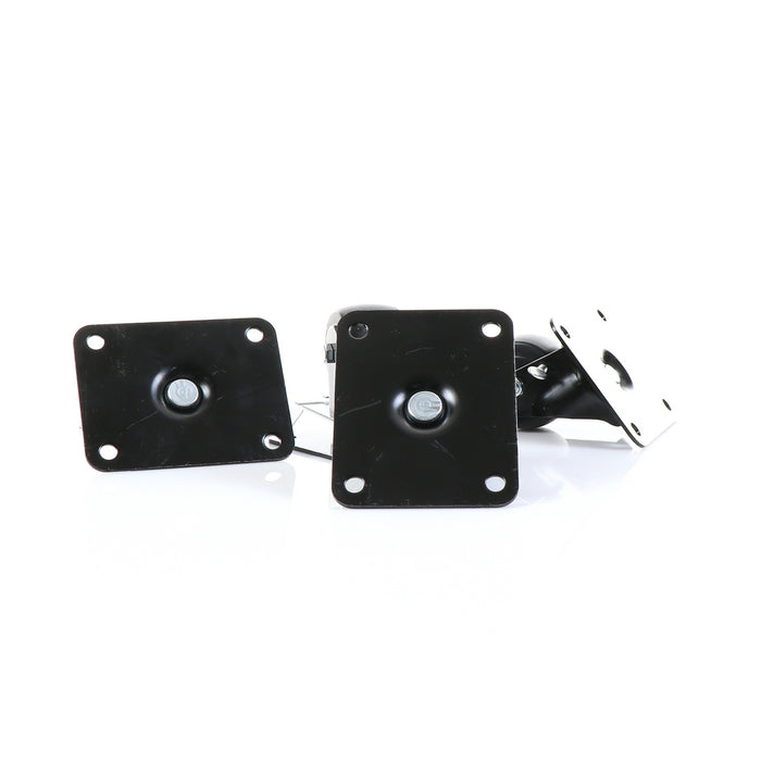 CASTOR, SET/4, 2-1/2" KIT, PLATFORM  2 1/2" DIAMETER  (4" X 5-1/8" PLATFORM)(SKU - 881029)