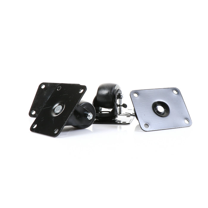 CASTOR, SET/4, 2-1/2" KIT, PLATFORM  2 1/2" DIAMETER  (4" X 5-1/8" PLATFORM)(SKU - 881029)