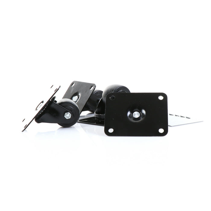 CASTOR, SET/4, 2-1/2" KIT, PLATFORM  2 1/2" DIAMETER  (4" X 5-1/8" PLATFORM)(SKU - 881029)