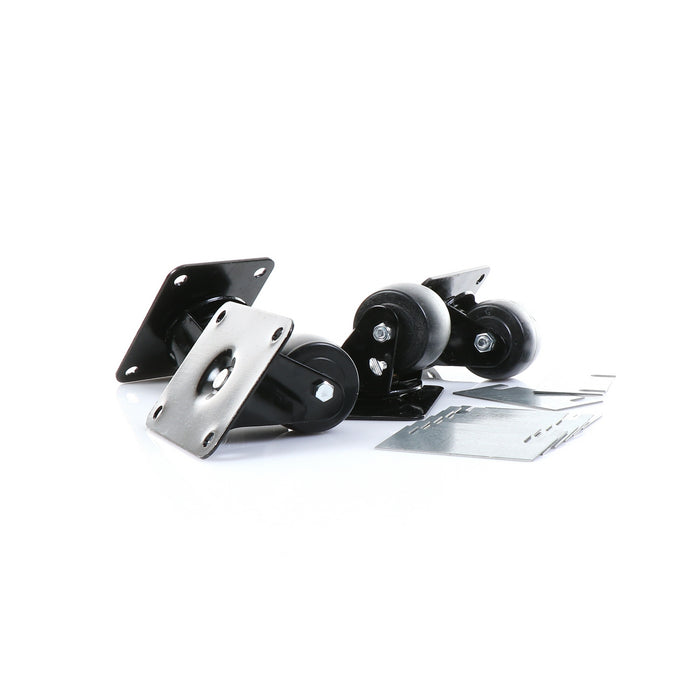 CASTOR, SET/4, 2-1/2" KIT, PLATFORM  2 1/2" DIAMETER  (4" X 5-1/8" PLATFORM)(SKU - 881029)